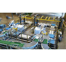 ROBOT PALLETIZER (AUTOMATIC CHANGING GRIPPER)