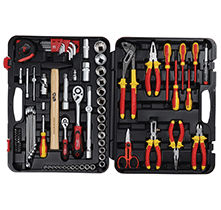 RS PRO 88 Piece VDE Approved Electricians Tool Kit - RS COMPONENTS CO LTD