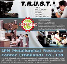 Testing - LPN METALLURGICAL RESEARCH CENTER (THAILAND) CO LTD