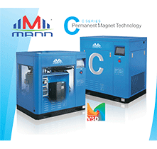 C Series PM Synchronizing Permanent Magnet VSD Screw Air Compressor - ENTAIL TECHNOLOGY AND SUPPLY CO LTD