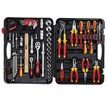 RS PRO 88 Piece VDE Approved Electricians Tool Kit