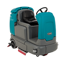 Compacted Ride-on scrubber