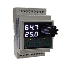 อุปกรณ์ควบคุมความชื้นและอุณหภูมิแบบดิจิตอล (Hygrostat and Thermostat)
