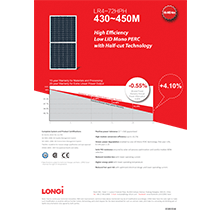 LONGi Solar Panels - QTC ENERGY PUBLIC CO LTD